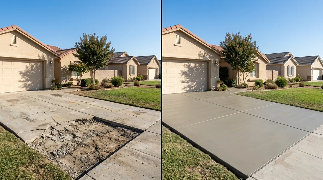 Best Time of Year to Pour Concrete in Fresno, California