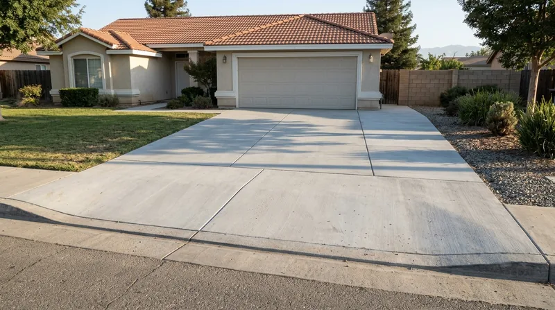 Concrete Driveways Fresno