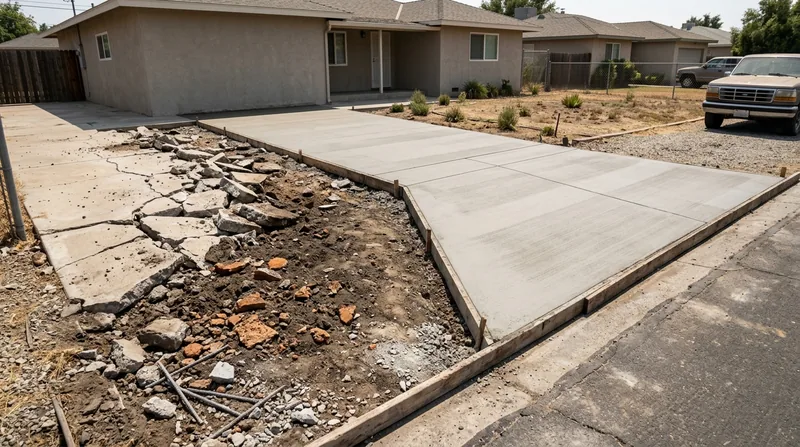 Concrete Removal & Replacement Fresno
